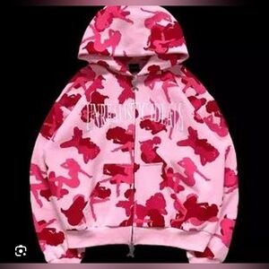Named Collective Unrealistic Ideal Pink Camo Hoodie